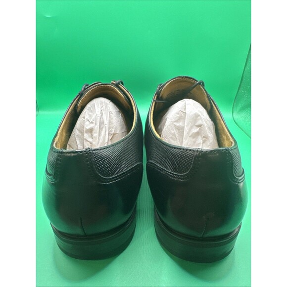 Florsheim Mens Jackson Plain Toe Derby Oxford Dress Shoes Formal 10M Black NEW main image 6